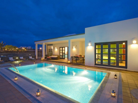 Villa with 3 bedrooms in Playa Blanca with private pool furnished terrace and WiFi 500 m from the beach